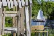 Stelzenhäuser, Spielplatz am Pembabogen in Berlin Spandau