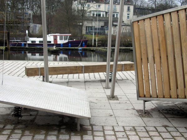 Stückgut, Spielplatz, Lübeck Obertrave
