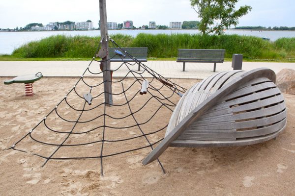 Auf dem Meeresgrund, Spielplatz, Binnenseepromenade Heiligenhafen