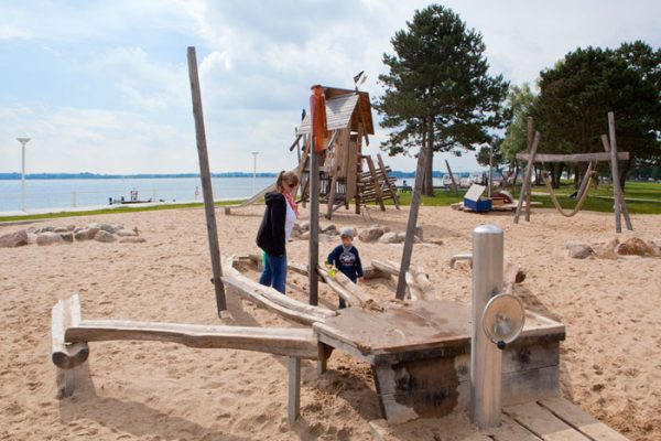 Piraterie, Spielplatz, Travemünde