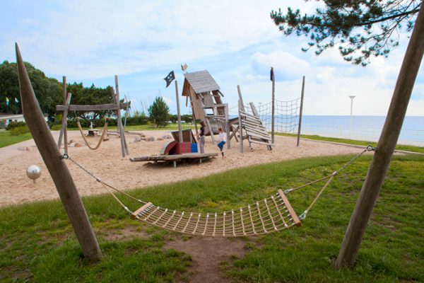 Piraterie, Spielplatz, Travemünde