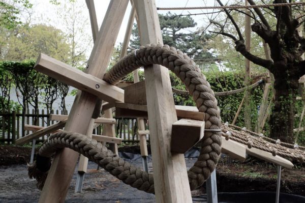 Spielplatz und Grünanlagen, Kinderhaus Artergut Zürich