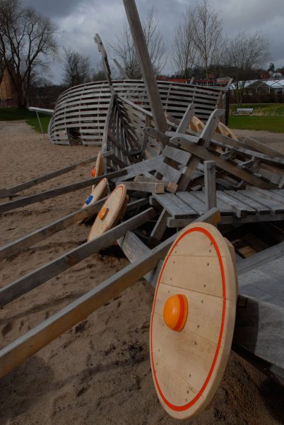 Wikinger, Spielplatz, Landesgartenschau Schleswig